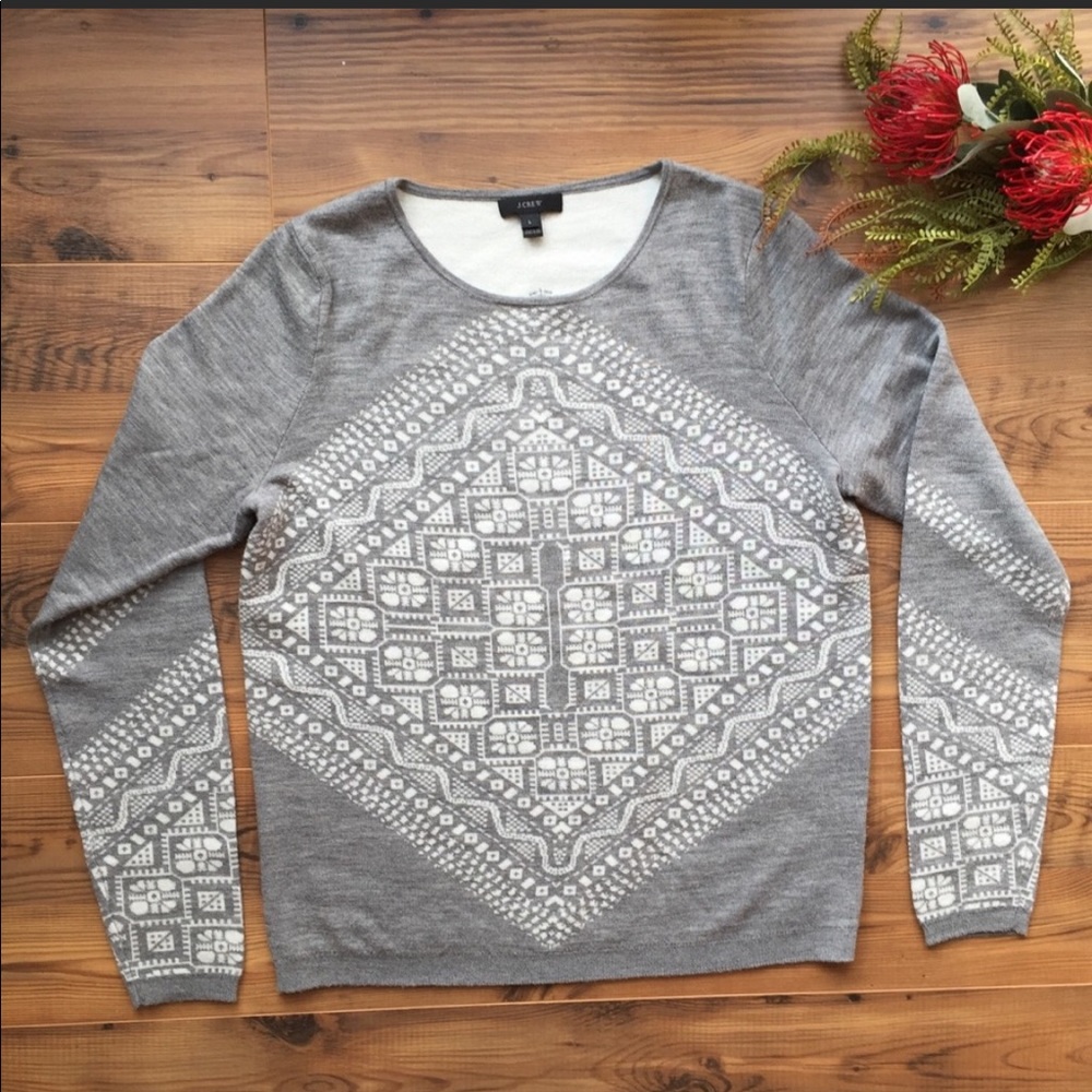 J.Crew Merino Scarf Sweater